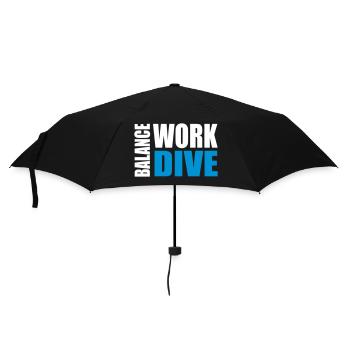 WORKDIVEBALANCE - Umbrella (small) - black - Front