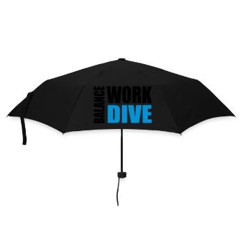 WORKDIVEBALANCE - Umbrella (small) - black - Front