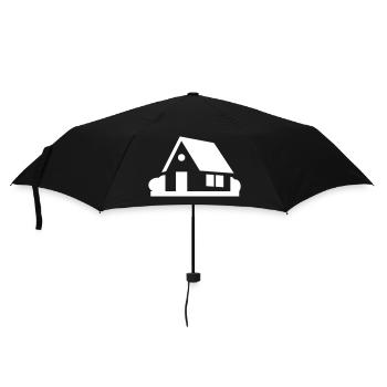 House - Umbrella (small) - black - Front