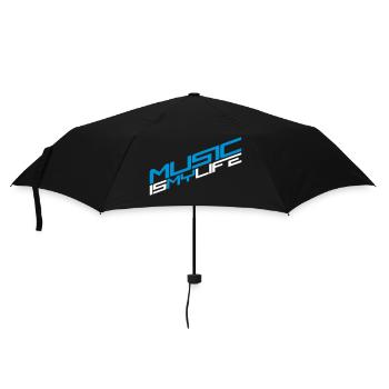 La musique c’est la vie La musique c’est la vie Citation d’amour - Parapluie standard - noir - Devant