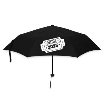 Abitur 2025 stamp - Umbrella (small) - black - Front