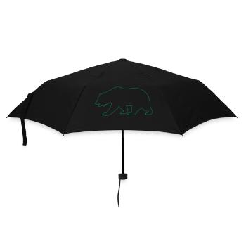 Bear Brown Bear Polar Bear - Umbrella (small) - black - Front