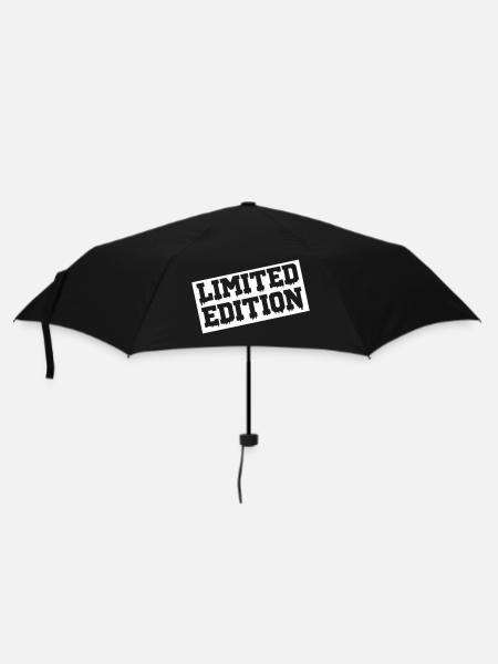 limited edition - Regenschirm (klein) - Schwarz