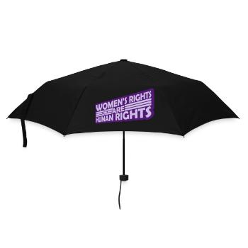 womens rights Feminist Zitat - Regenschirm (klein) - Schwarz - Vorne