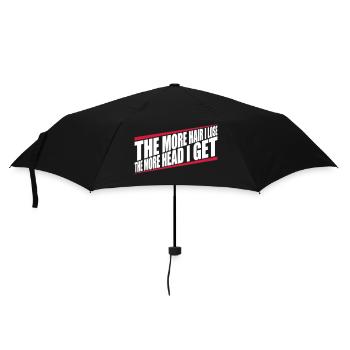 J’ai plus de tête - Parapluie standard - noir - Devant