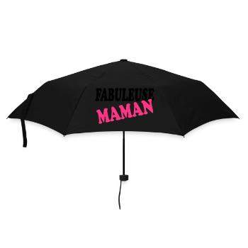FABELHAFTE MAMA - Regenschirm (klein) - Schwarz - Vorne