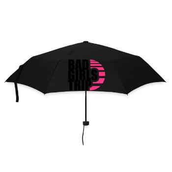 équipage de l'équipe du soleil noir boes mauvais dangereux sur t - Parapluie standard - noir - Devant