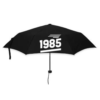 Né en 1985 – 40 ans de culte - Parapluie standard - noir - Devant