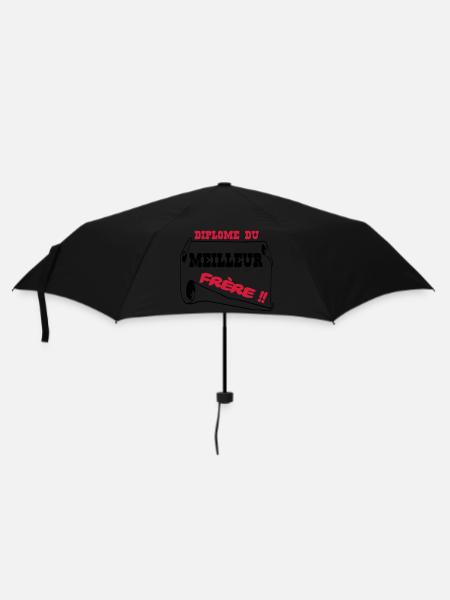 Best Brother's Diploma - Umbrella (small) - black
