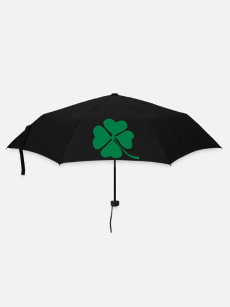 Shamrock - Umbrella (small) - black