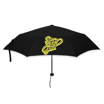 see the good quote - Umbrella (small) - black - Front