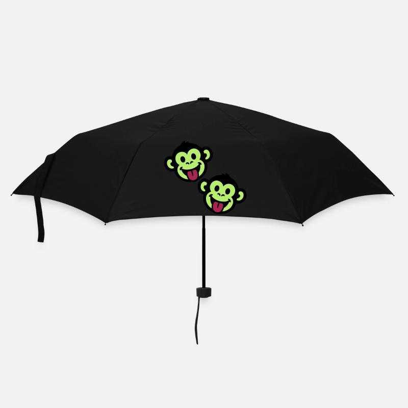 Monkey Funny - Umbrella (small) - black