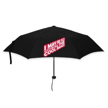 I may be old - Regenschirm (klein) - Schwarz - Vorne
