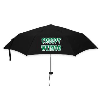 Creepy Weirdo - Umbrella (small) - black - Front