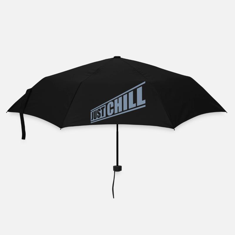 Laziness Just Chill Logo - Parapluie standard - noir