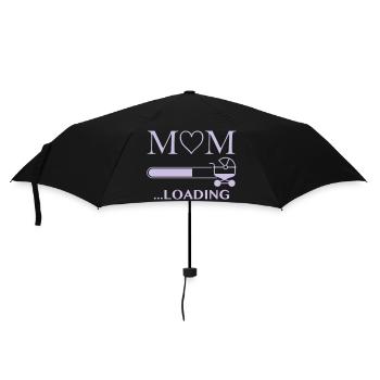 maman chargement - Parapluie standard - noir - Devant
