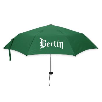 Berlin - Regenschirm (klein) - Flaschengrün - Vorne