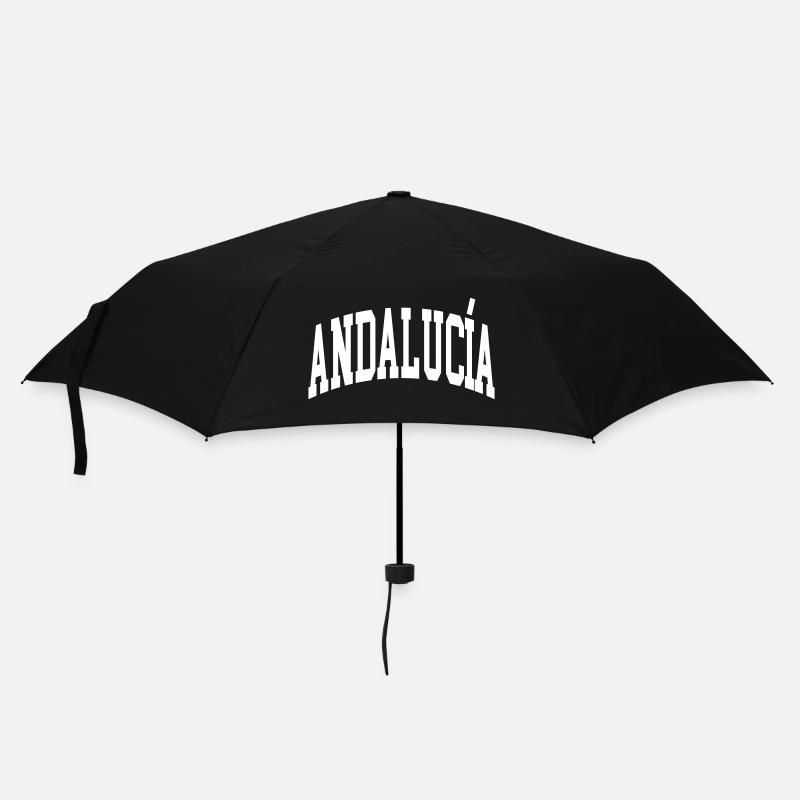 Andalucía - Regenschirm (klein) - Schwarz