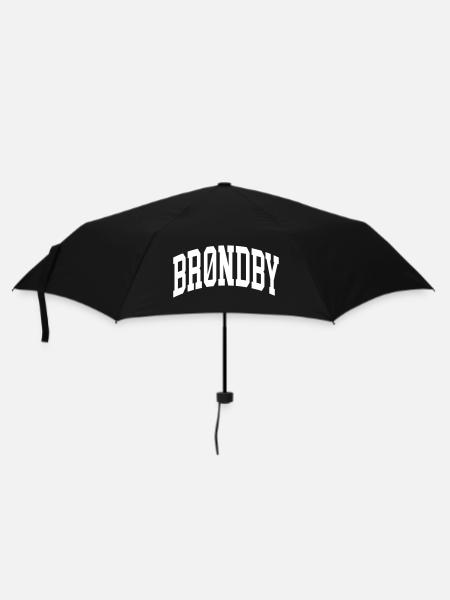Brøndby - Paraply (lille) - sort