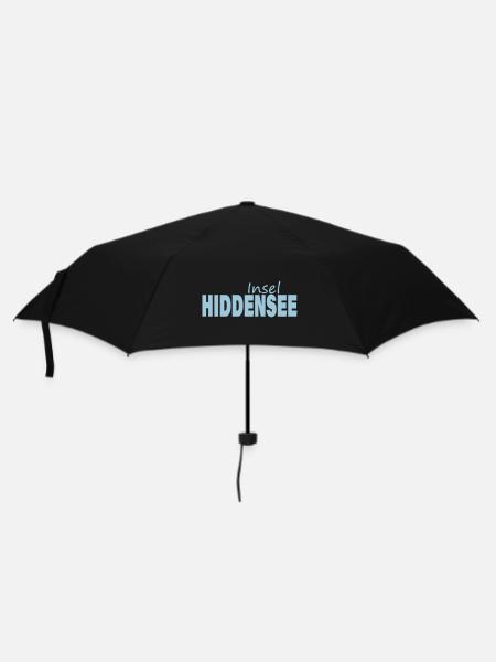 HIDDENSEE - Regenschirm (klein) - Schwarz