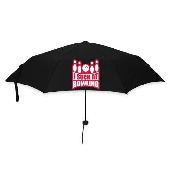 Je suis nul au bowling - Parapluie standard - noir - Devant