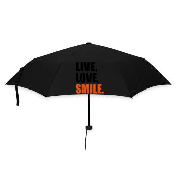 Smile - Umbrella (small) - black - Front