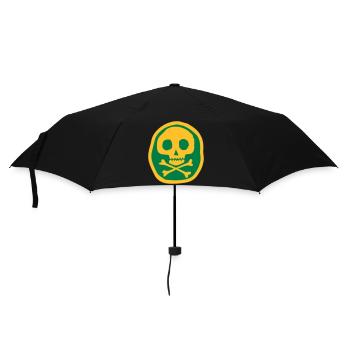Skull & Bones - Umbrella (small) - black - Front