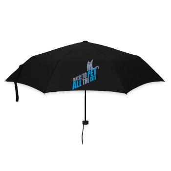 Animaux de compagnie tous les chats - Parapluie standard - noir - Devant