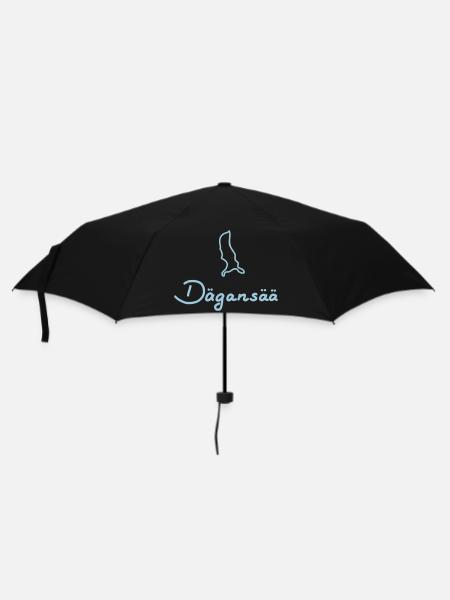 Da-Dägansää - Regenschirm (klein) - Schwarz