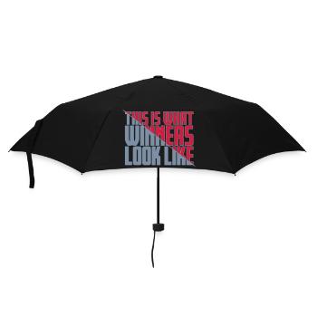 What Winners Look Like - Umbrella (small) - black - Front
