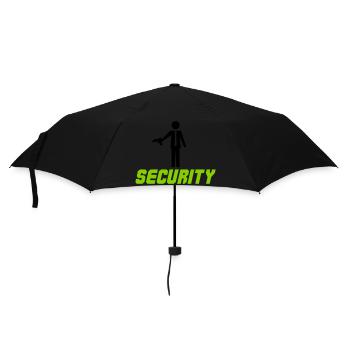 Conception de la sécurité - Parapluie standard - noir - Devant