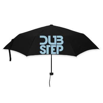 Dub Step Techno Musique Party Club Texte Lettrage - Parapluie standard - noir - Devant