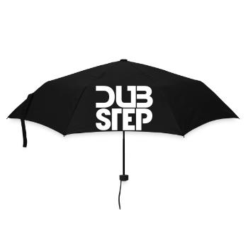 Dub Step Techno Musique Party Club Texte Lettrage - Parapluie standard - noir - Devant