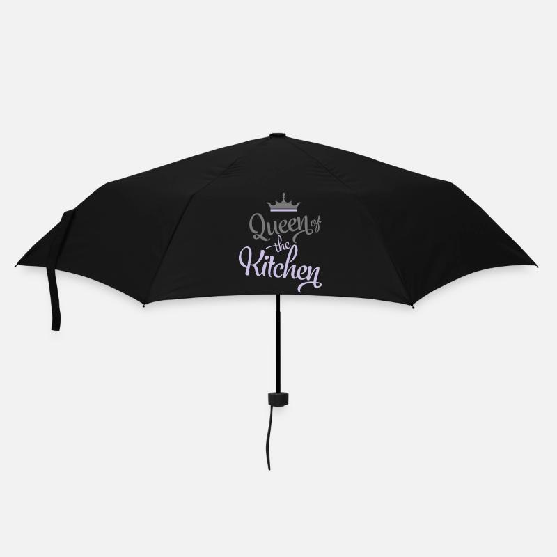 Kochen - Regenschirm (klein) - Schwarz