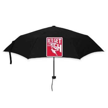 aiment se défoncer - Parapluie standard - noir - Devant