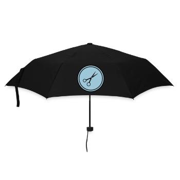 Ciseaux Barbier Cercle - Parapluie standard - noir - Devant