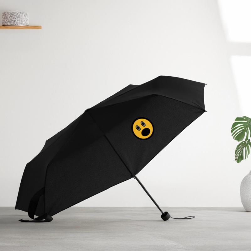 Émoticône perplexe, icône d'image, visage de bâton Parapluie standard