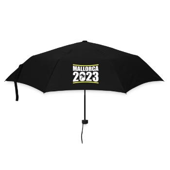 Mallorca 2023 - Umbrella (small) - black - Front