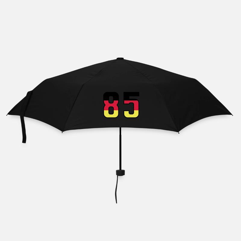 85 Symbole numérique Allemagne - Parapluie standard - noir
