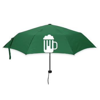 Beer glass - Umbrella (small) - bottlegreen - Front