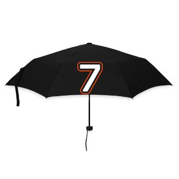 7 Number symbol - Umbrella (small) - black - Front
