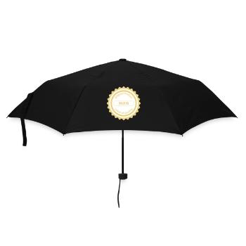 Label of Quality / Mom - Umbrella (small) - black - Front