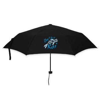 Dont be so Koi - Umbrella (small) - black - Front