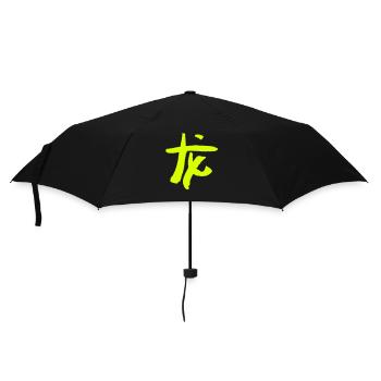 Dragon / Zodiaque - Chinois / SYMBOLE - Parapluie standard - noir - Devant