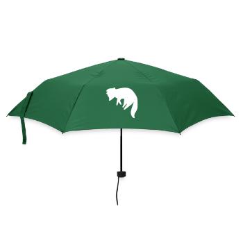 fuchs - Regenschirm (klein) - Flaschengrün - Vorne