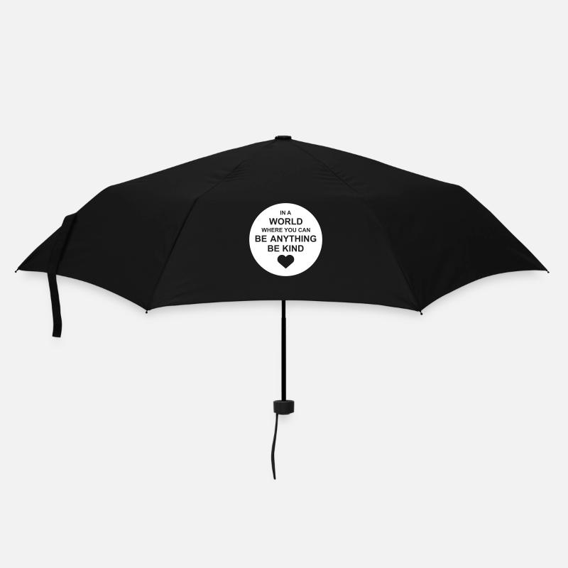 you can be kind - Regenschirm (klein) - Schwarz