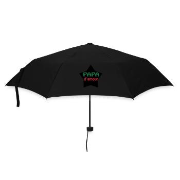 Papa d'amour - Parapluie standard - noir - Devant