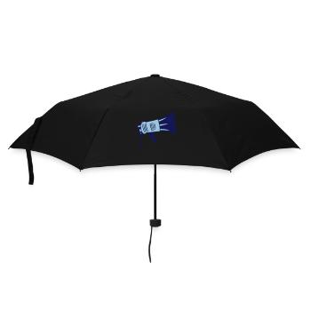 Demonstration Propaganda Megaphone Symbol - Umbrella (small) - black - Front