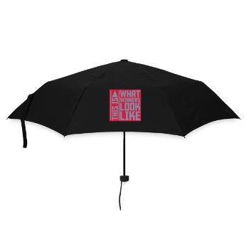 What Winners Look Like - Umbrella (small) - black - Front