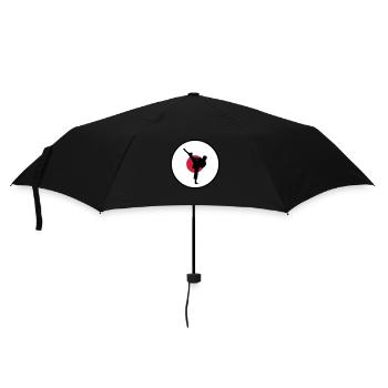 Karate Japan - Umbrella (small) - black - Front